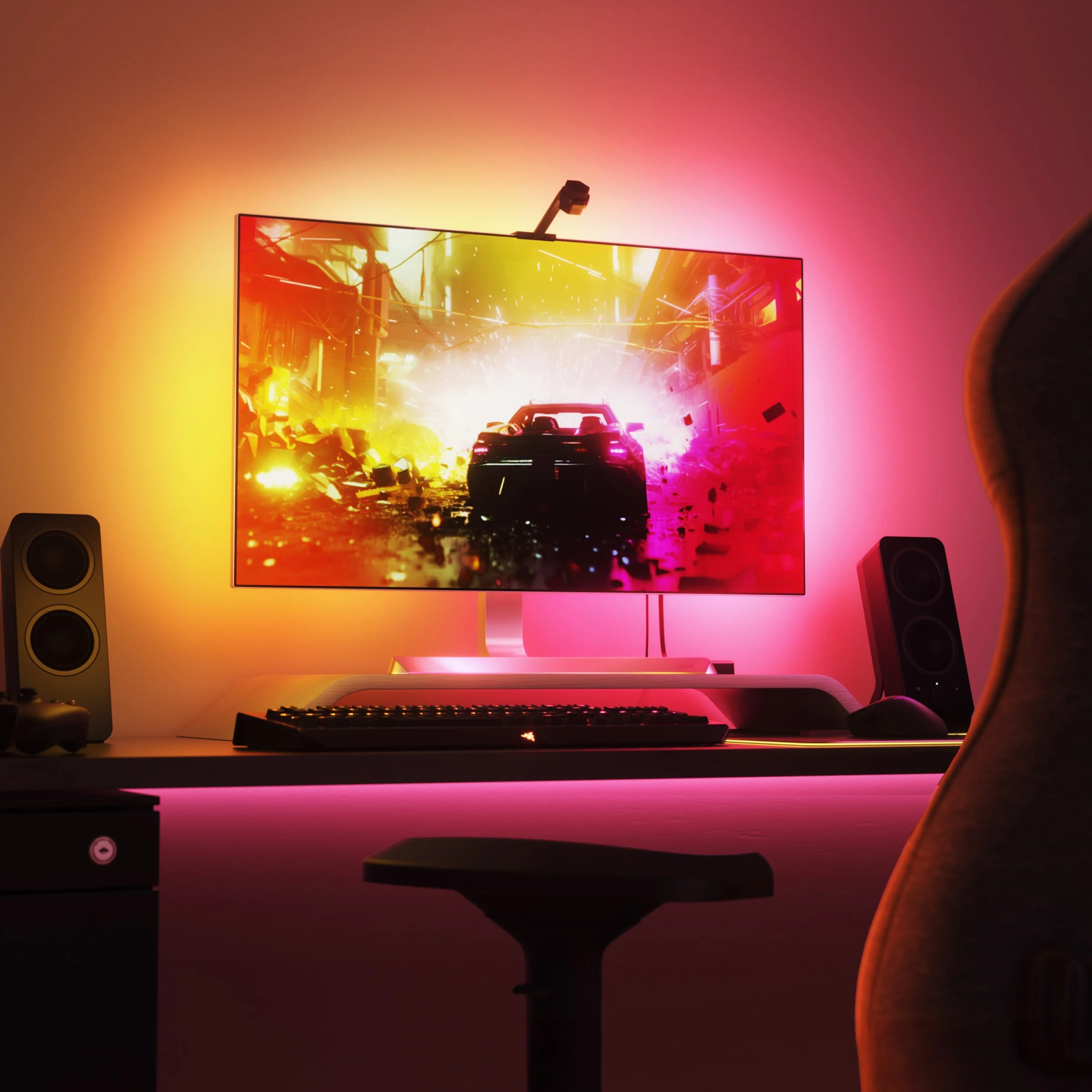 Nanoleaf 4D Screen Mirror + Lightstrip Kit (TVs & Monitors up to 65") - Image 3