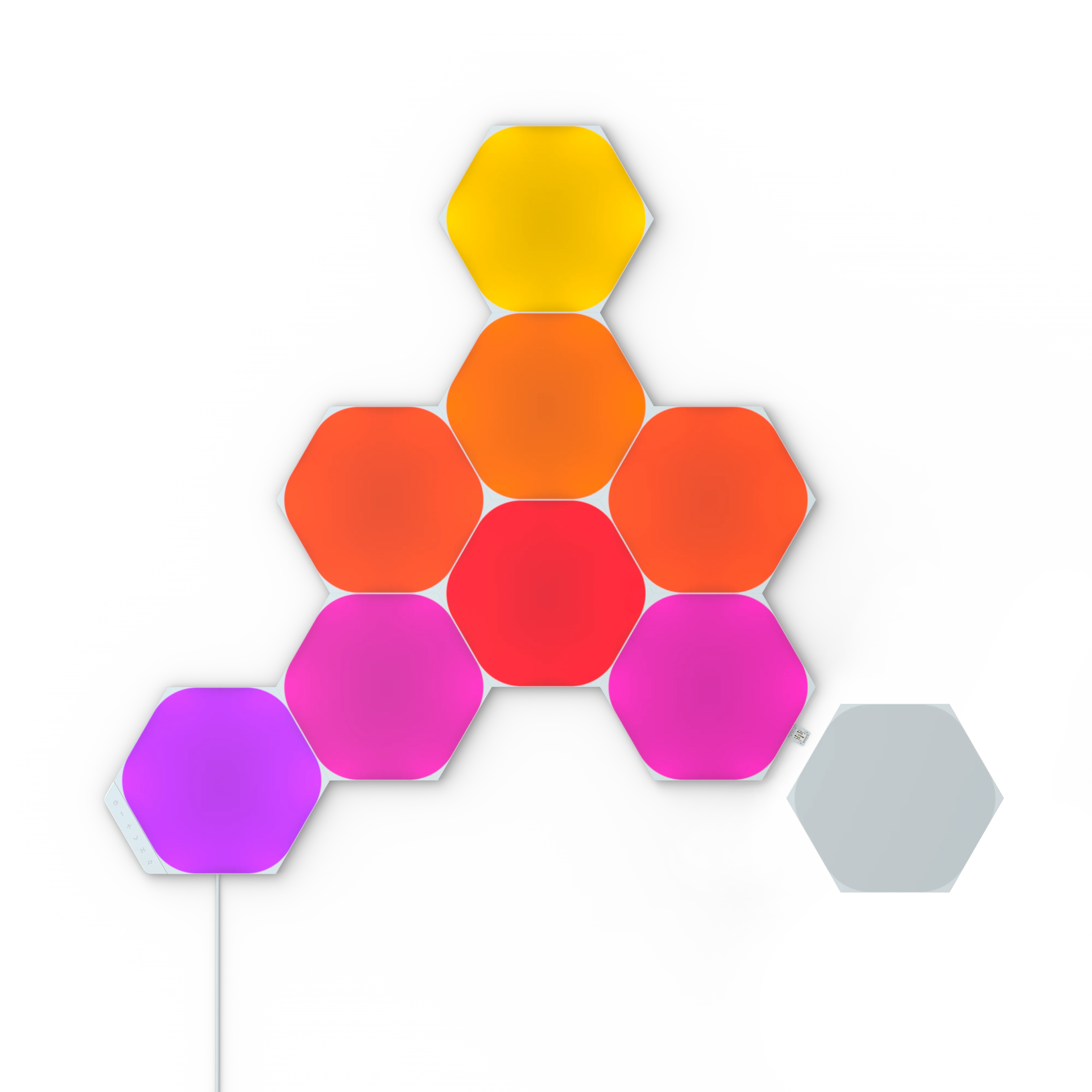 Nanoleaf Shapes Hexagon Starter Kit (9 Panels) - Image 2